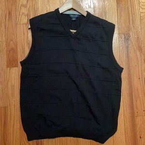 Black Nautica sweater vest